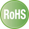 Model certified for RoHS
